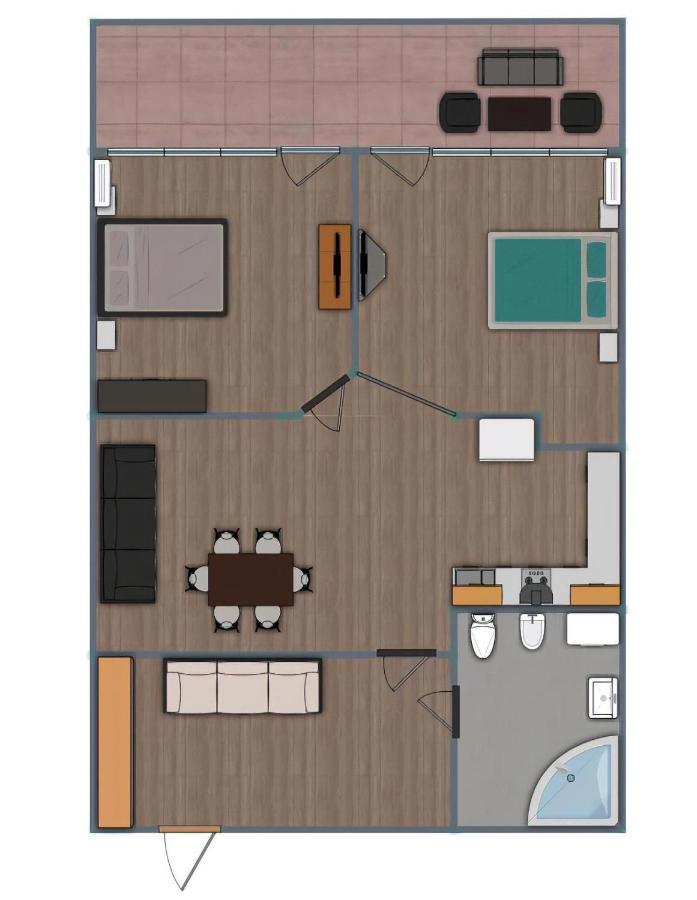 Arcadia Palace 2-Bedrooms Apartment With Terrace Odessa Exterior foto